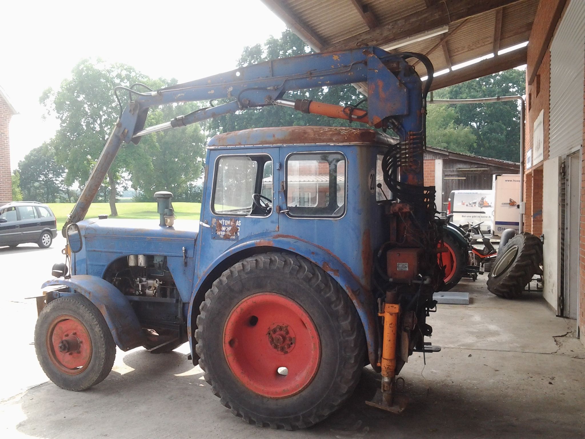 Profi für die Restauration von Oldtimer-Traktoren in Rietberg