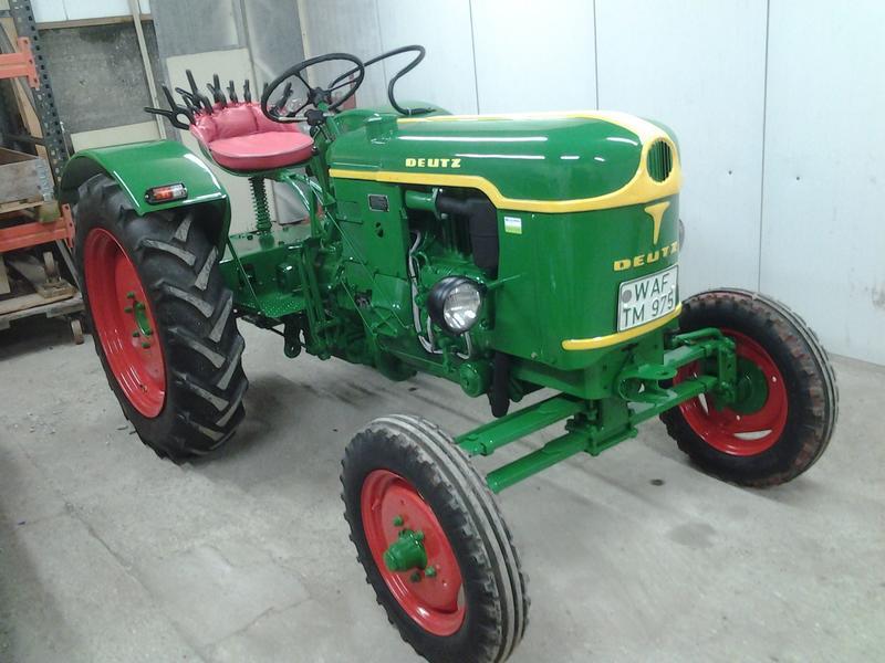 Profi für die Restauration von Oldtimer-Traktoren in Rietberg