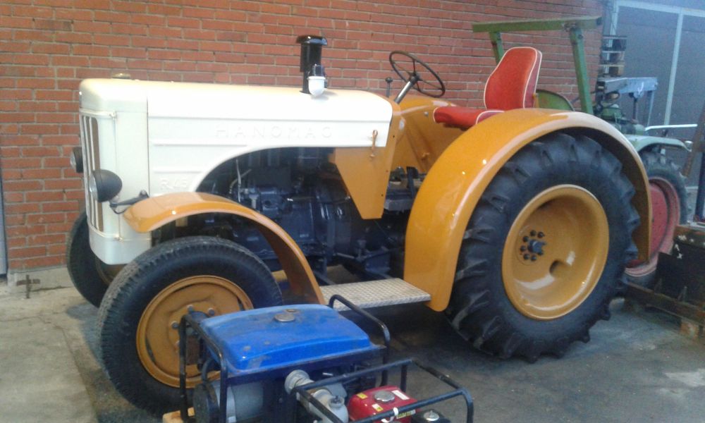 Oldtimer-Traktor