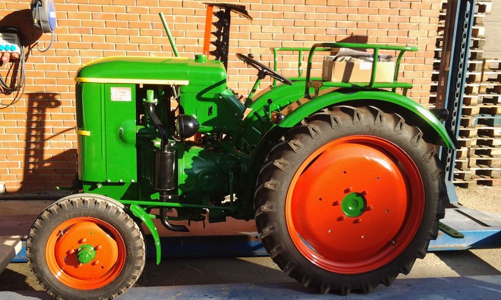 Oldtimer-Traktor